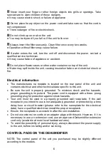 Preview for 8 page of Star-Light DHM-1635W Instruction Manual