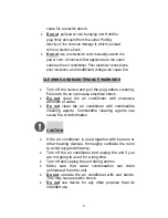 Preview for 8 page of Star Lights ACM-09AR Instruction Manual