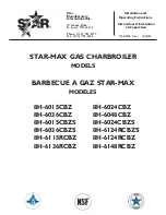 Star Manufacturing International STAR-MAX 8H-6015CBZ Installation And Operating Instructions Manual preview