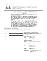 Preview for 2 page of Star Manufacturing International ULTRA-MAX 824M Installation And Operating Instructions Manual