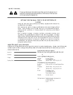 Preview for 2 page of Star Manufacturing 518CMA Installation And Operation Instructions Manual