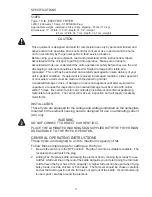 Preview for 3 page of Star Max 510FD Series Installation And Operation Instruction Manual