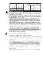 Предварительный просмотр 3 страницы Star Max 530TEF Series Installation & Operation Instructions