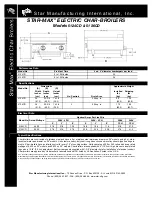 Preview for 2 page of Star Max Star-Max Electric Char-Broilers 5124CD Specifications