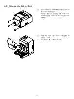 Предварительный просмотр 22 страницы Star Micronics futurePRNT TSP100 Hardware Manual