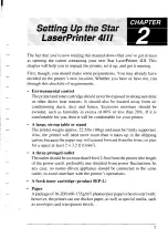 Preview for 13 page of Star Micronics LaserPrinter 4III Operation Manual