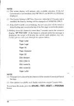 Preview for 42 page of Star Micronics LaserPrinter 4III Operation Manual