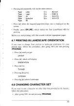 Preview for 61 page of Star Micronics LaserPrinter 4III Operation Manual