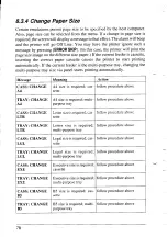 Preview for 84 page of Star Micronics LaserPrinter 4III Operation Manual