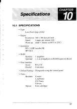 Preview for 103 page of Star Micronics LaserPrinter 4III Operation Manual