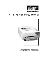 Preview for 1 page of Star Micronics LaserPrinter 8 Operator'S Manual