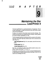 Preview for 141 page of Star Micronics LaserPrinter 8 Operator'S Manual