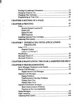 Preview for 5 page of Star Micronics LaserPrinter 8III Operation Manual