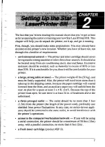 Preview for 13 page of Star Micronics LaserPrinter 8III Operation Manual