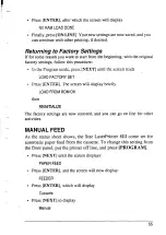 Preview for 61 page of Star Micronics LaserPrinter 8III Operation Manual