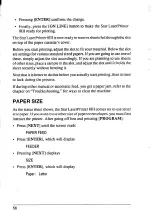 Preview for 62 page of Star Micronics LaserPrinter 8III Operation Manual