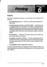 Preview for 73 page of Star Micronics LaserPrinter 8III Operation Manual