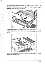 Preview for 109 page of Star Micronics LaserPrinter 8III Operation Manual