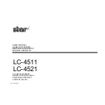 Preview for 1 page of Star Micronics LC-4511 User Manual