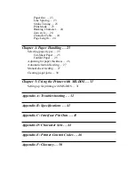 Предварительный просмотр 5 страницы Star Micronics LC-6211 User Manual