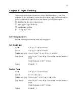 Предварительный просмотр 31 страницы Star Micronics LC-6211 User Manual