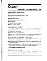 Preview for 9 page of Star Micronics LC24-10 User Manual