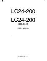 Предварительный просмотр 2 страницы Star Micronics LC24-200 Colour User Manual