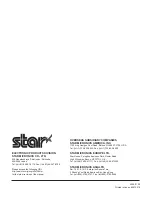 Preview for 181 page of Star Micronics Line Thermal Printer Specifications