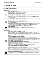 Preview for 11 page of Star Micronics MG-S Series Operation Manual