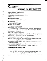 Предварительный просмотр 11 страницы Star Micronics MULTI-FONT NX-1000II User Manual