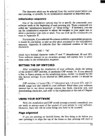 Предварительный просмотр 43 страницы Star Micronics MULTI-FONT NX-1000II User Manual