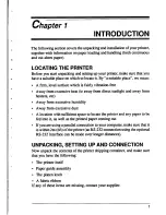 Preview for 7 page of Star Micronics Multi-Font XR-1000 User Manual