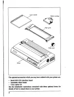 Preview for 8 page of Star Micronics Multi-Font XR-1000 User Manual