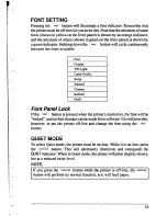 Preview for 19 page of Star Micronics Multi-Font XR-1000 User Manual