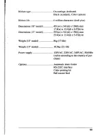 Preview for 105 page of Star Micronics Multi-Font XR-1000 User Manual