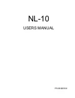 Preview for 1 page of Star Micronics NL-10 User Manual