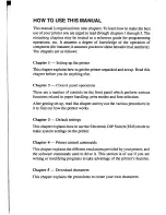 Preview for 3 page of Star Micronics NX-1020 User Manual