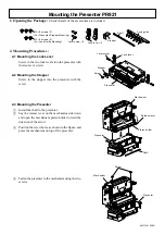 Star Micronics PR921 Mounting Manual preview