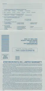 Preview for 108 page of Star Micronics Rainbow NX-1000C User Manual