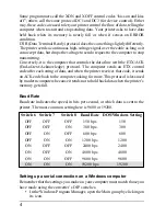 Preview for 6 page of Star Micronics RS 232C Serial to Parallel Converter SPC-8K User Manual