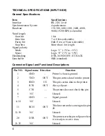 Preview for 8 page of Star Micronics RS 232C Serial to Parallel Converter SPC-8K User Manual