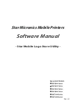 Star Micronics SM-S200 Series Software Manual preview