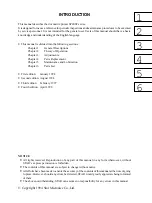 Preview for 3 page of Star Micronics SP200F Technical Manual