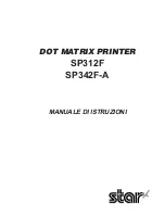 Preview for 1 page of Star Micronics SP312F (Italian) Instruction Manual