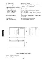 Preview for 22 page of Star Micronics SP312F (Italian) Instruction Manual