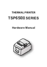 Preview for 1 page of Star Micronics TSP 654IID Hardware Manual