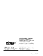 Предварительный просмотр 66 страницы Star Micronics TSP200 Series User Manual