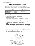 Star Micronics TSP2000 Series Install Manual preview