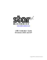 Preview for 1 page of Star Micronics TSP613 Owner'S Manual