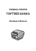 Star Micronics TSP743II Series Hardware Manual preview